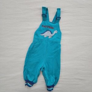 Vintage Healthtex Dinosaur Jogger Overalls 18 months